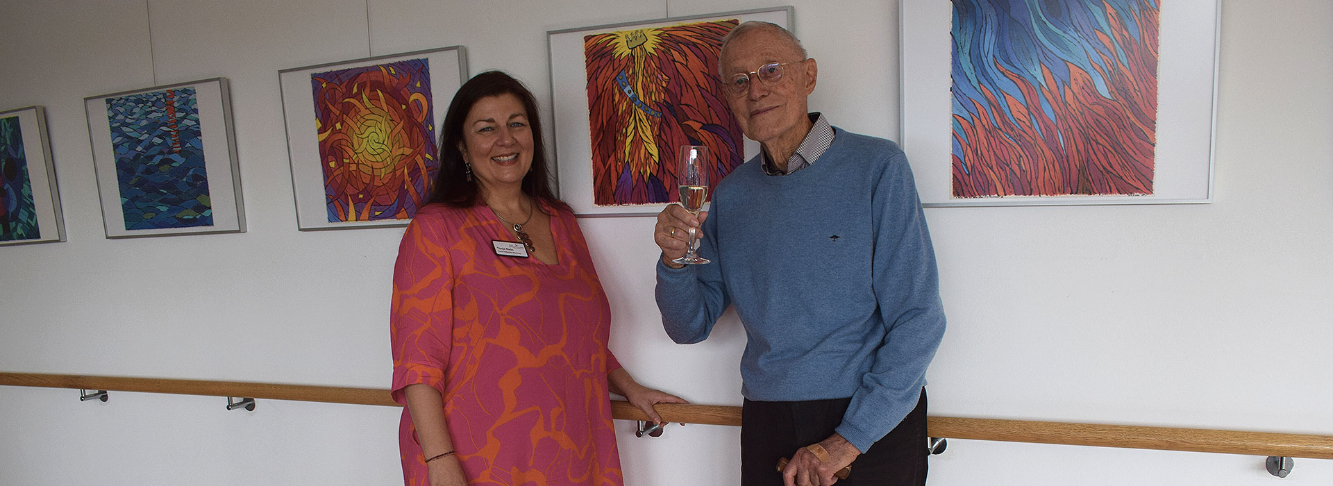 Vernissage im Wohnpark