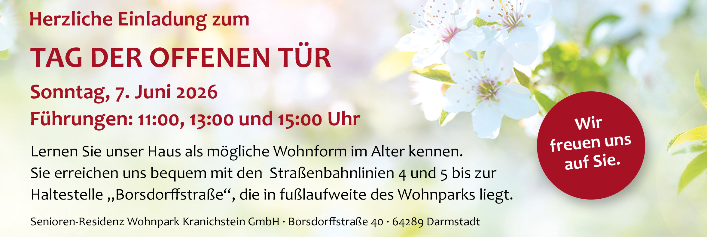 TAG DER OFFENEN TÜR, Sonntag, 7. Juni 2026